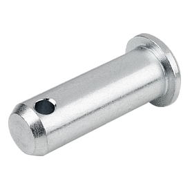 دبابيس Clevis مع رأس DIN 1444 ، ISO 2341 أسطواني الأصابع لقطع غيار السيارات ، وأجزاء السيارة ، قفل عالي القوة